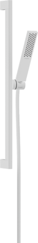 Hansgrohe Pulsify E Zuhanyszett 1jet EcoSmart+, 650mm-es zuhanyrúddal, matt fehér 24371700