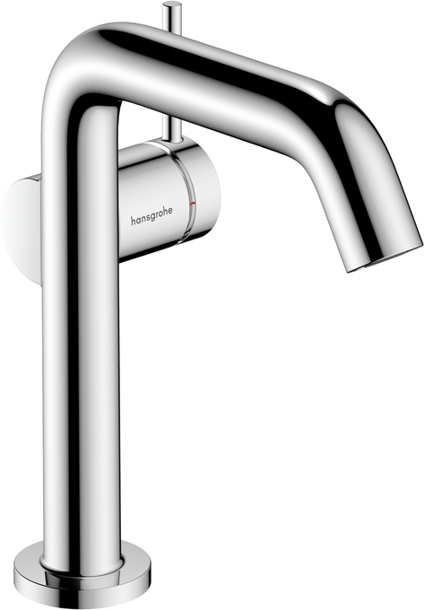 Hansgrohe Tecturis S egykaros mosdócsaptelep Fine 150, CoolStart EcoSmart+, lefolyógarnitúra nélkül, króm 73341000