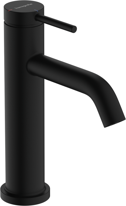 Hansgrohe Tecturis S egykaros mosdócsaptelep 110, CoolStart EcoSmart+, automata lefolyógarnitúrával, matt fekete 73314670