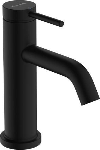 Hansgrohe Tecturis S Pillar csaptelep 80, hideg, vagy előre beállított hőmérsékletű vízhez, lefolyógarnitúra nélkül, matt fekete 73313670
