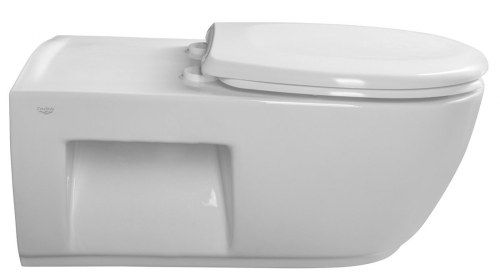Sapho RIMLESS mozgáskorlátozott fali WC, fehér TU1206