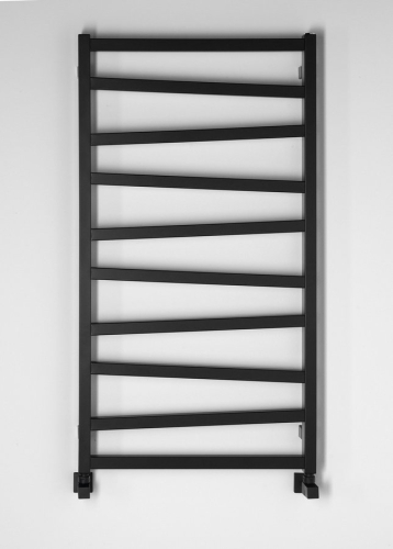 Sapho ZIG 600x1096mm fürdőszobai radiátor, matt fekete ZG611B
