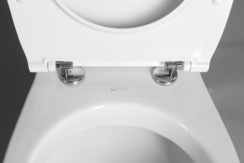 Sapho ISVEA SENTIMENTI SLIM Soft Close WC-ülőke, fehér (40D40200I) 40D80200I