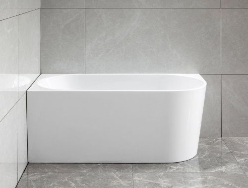 Sapho AQUALINE TIBERA L 140x70 cm balos szabadon álló akril kád, fehér E1066