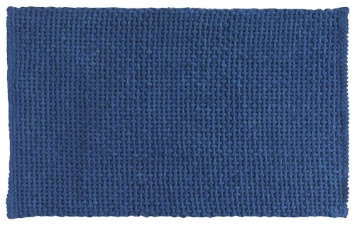 Sapho KNOT fürdőszobai szőnyeg csúszásgátlóval, kék 96KN508005