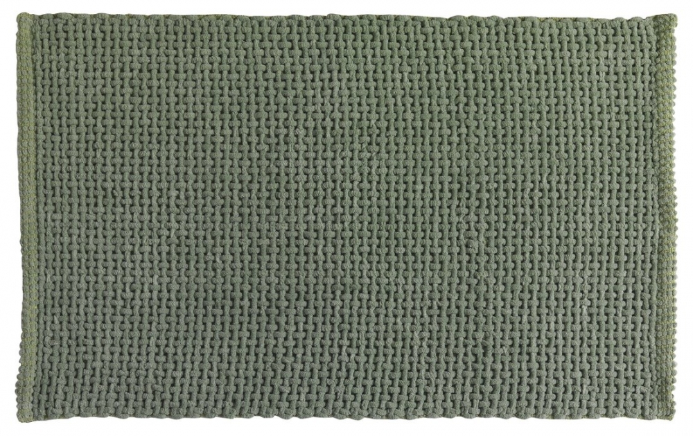 Sapho KNOT fürdőszobai szőnyeg csúszásgátlóval, zöld 96KN508007