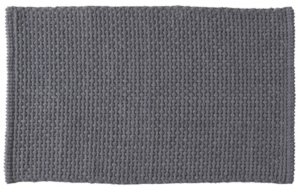 Sapho KNOT fürdőszobai szőnyeg csúszásgátlóval, szürke 96KN508008