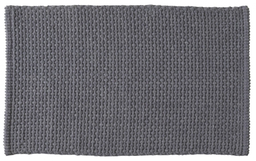 Sapho KNOT fürdőszobai szőnyeg csúszásgátlóval, szürke 96KN508008