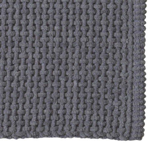 Sapho KNOT fürdőszobai szőnyeg csúszásgátlóval, szürke 96KN508008