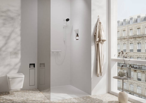 Hansgrohe Tecturis E egykaros zuhanycsaptelep, matt fehér 73620700