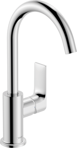 Hansgrohe Rebris E egykaros mosdócsaptelep 210 elforgatható kifolyóval és automata lefolyógarnitúrával, króm 72576000