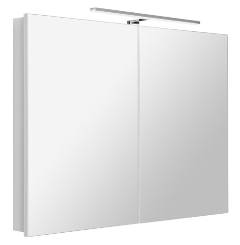 Sapho GRETA 100x70 cm tükrösszekrény LED világítással, matt fehér GT100-0031