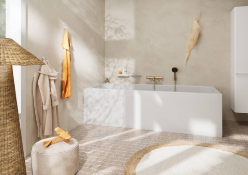 Hansgrohe Pulsify Select S kézizuhany 105, 3 jet Relaxation EcoSmart, szálcsiszolt bronz 24111140