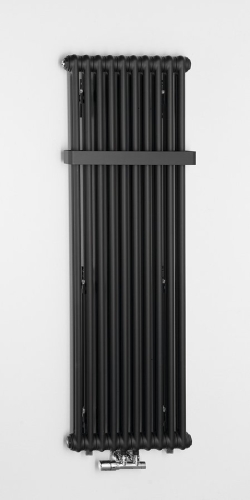 Sapho FEDE 1500x490 mm fürdőszobai radiátor, matt fekete IR193