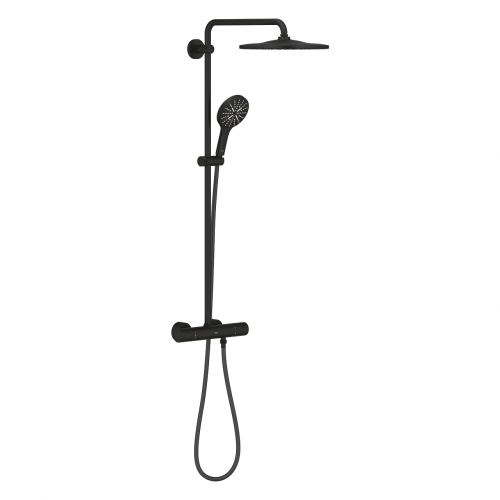 Grohe Rainshower SmartActive 310 termosztátos zuhanyrendszer, phantom black 22119KF0