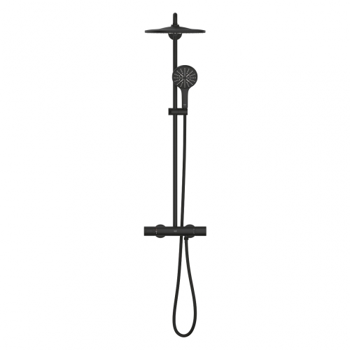 Grohe Rainshower SmartActive 310 termosztátos zuhanyrendszer, phantom black 22119KF0