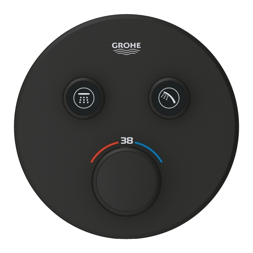 Grohe Grohtherm SmartControl termosztátos színkészlet, phantom black 29507KF0