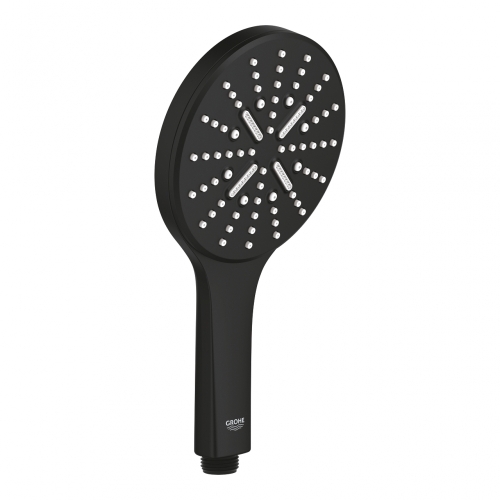 Grohe Rainshower SmartActive 130 kézizuhany, 3 funkciós, phantom black 22127KF0