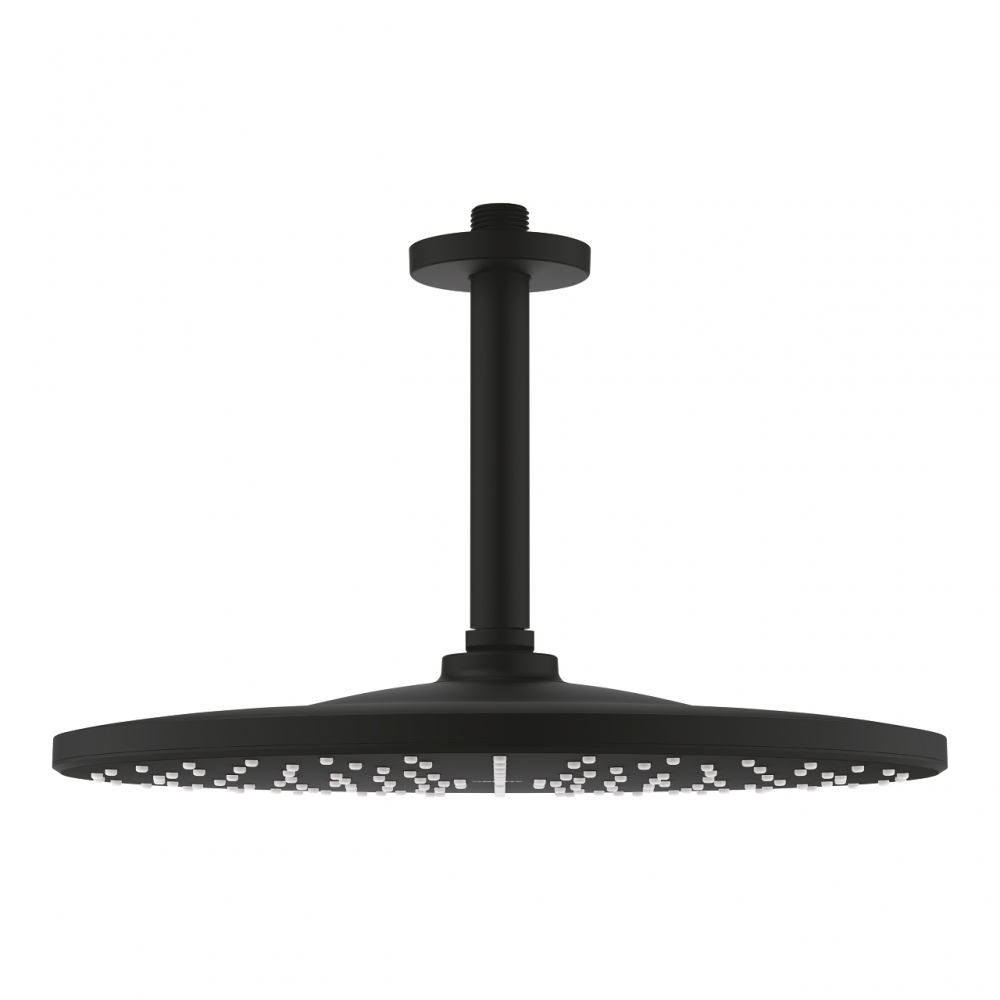 Grohe Rainshower Mono 310 mennyezeti fejzuhany szett, 1 funkciós, phantom black 22122KF0