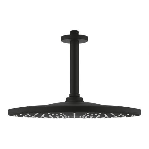 Grohe Rainshower Mono 310 mennyezeti fejzuhany szett, 1 funkciós, phantom black 22122KF0