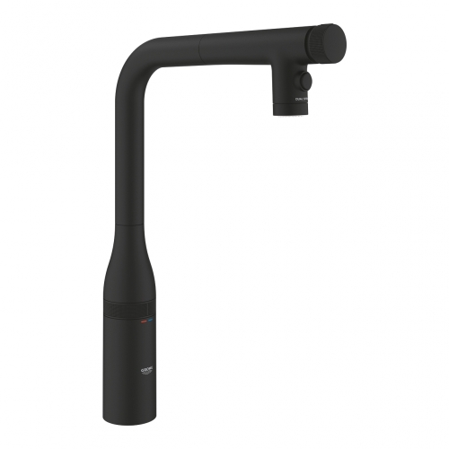Grohe Essence Dual SmartControl mosogató csaptelep, phantom black 31892KF0