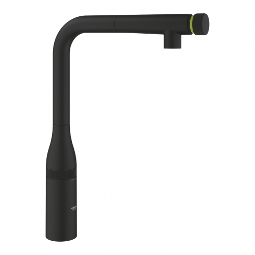 Grohe Essence SmartControl mosogató csaptelep, phantom black 31928KF0