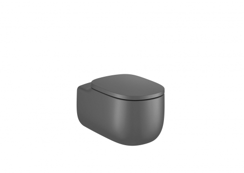 Roca Beyond rimless fali wc, onyx A3460B7640