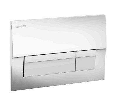 Laufen LIS nyomólap, fényes króm H9004010040001