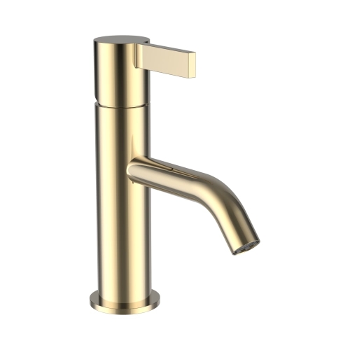 Laufen KARTELL BY LAUFEN egykaros mosdó csaptelep leeresztő nélkül, fényes arany H3113310011001
