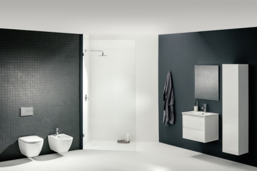 Laufen Lua 60 cm mosdószekrény mosdóval, matt fehér H8600832601041