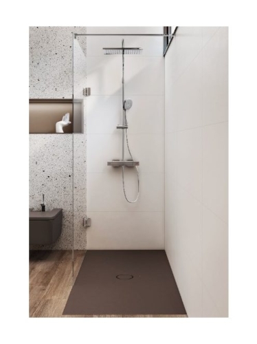 Roca Level-T termosztátos zuhanyrendszer, króm A5A201AC00