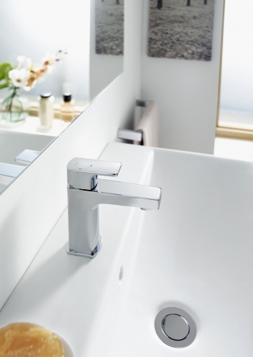 Roca L90C Mezzo ColdStart mosdó csaptelep, króm A5A3C01C00