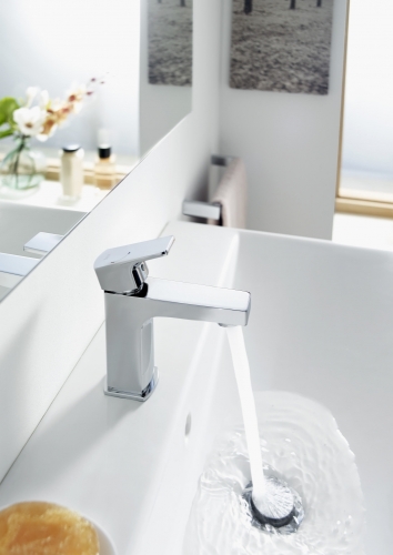 Roca L90C Mezzo ColdStart mosdó csaptelep, króm A5A3C01C00