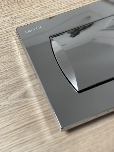 Laufen LIS nyomólap, fényes króm H9004000040001