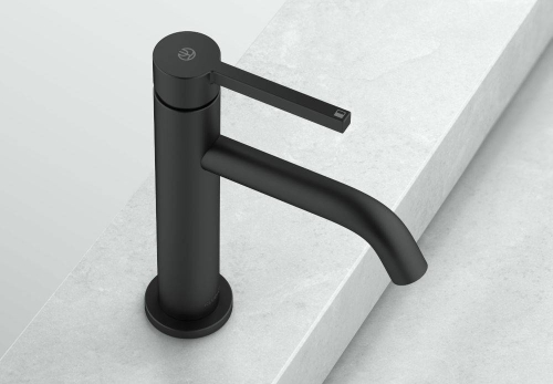 Kludi Nova Fonte Pura 75 mosdó csaptelep, matt fekete 200283915