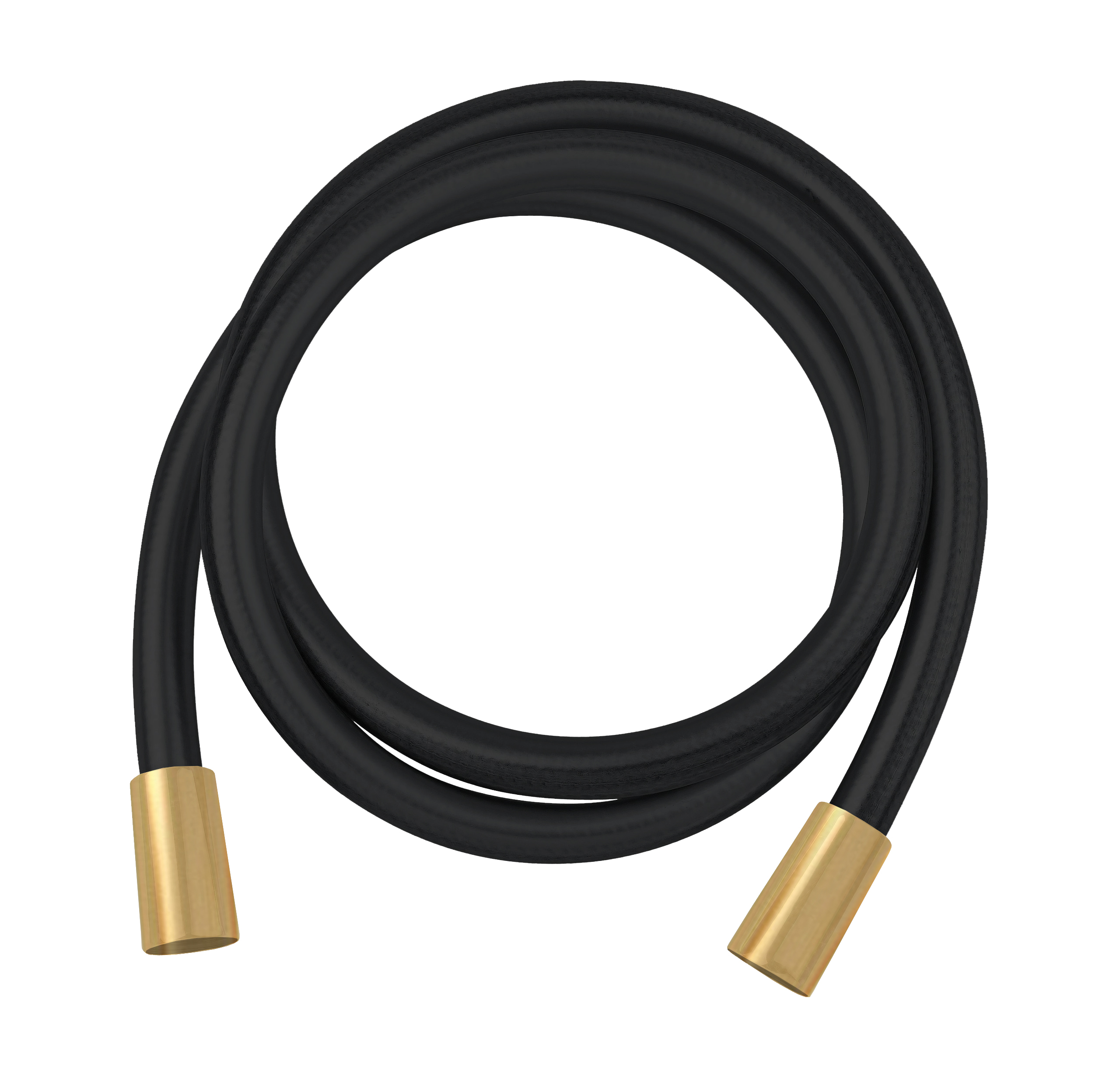 BUGNATESE 150 cm zuhany gégecső 1/2-1/2, szálcsiszolt arany szín 19173OS