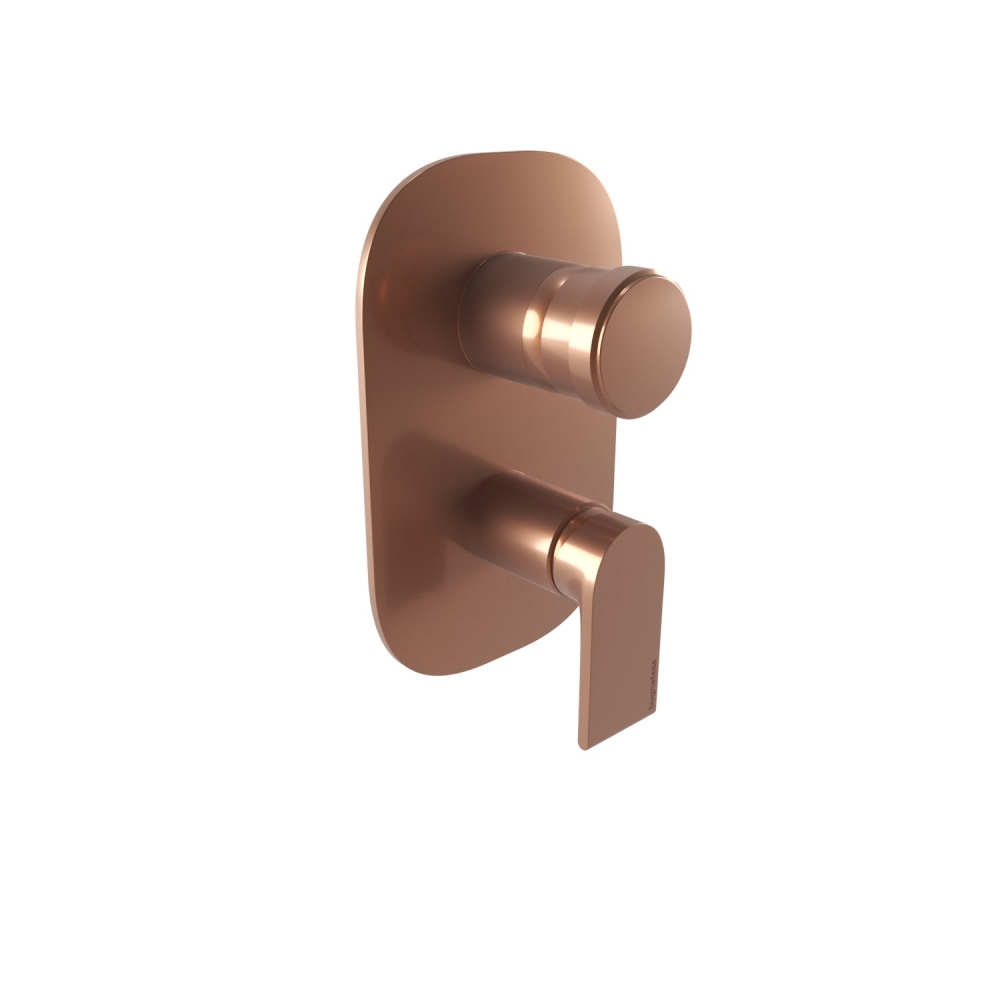 Bugnatese Simple fal alatti 4 állású zuhanycsaptelep, (pvd) fényes rame szín 6632PR