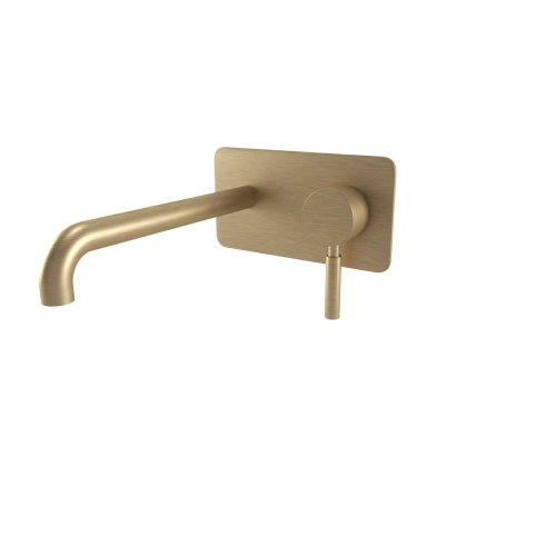 Bugnatese Kobuk Fal alatti mosdócsaptelep 19 cm kifolyóval, matt bronz szín 2243BO