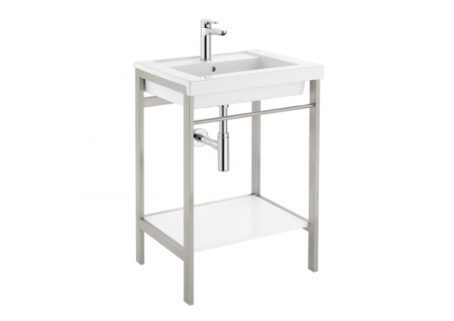 Roca Prisma 60 cm mosdótartó keret, rozsdamentes acél A856746001