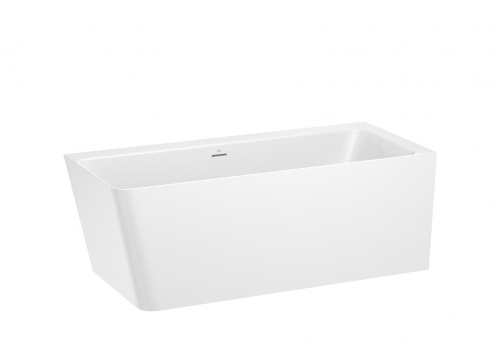 Roca Ona STONEX 160x70 cm jobbos aszimmetrikus kád, fehér A248638000