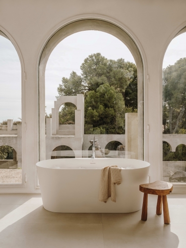 Roca Raina STONEX 159x79 cm szabadon álló kád, fehér A248466000