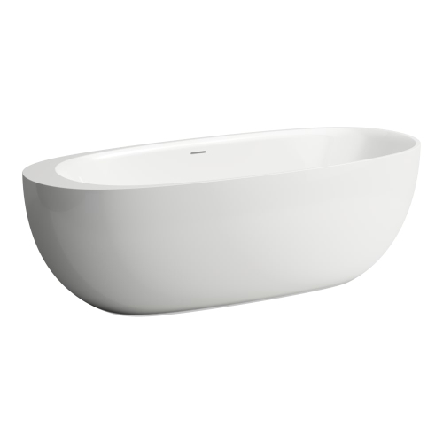 Laufen ILBAGNOALESSI 185x85 cm szabadon álló fürdőkád, fehér H2209720000001