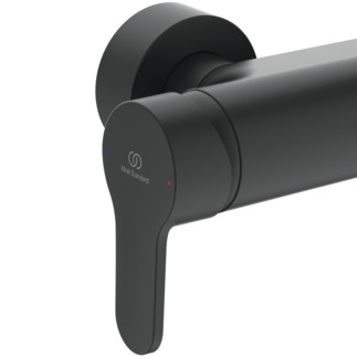 Ideal Standard Cerafine O zuhanyrendszer kádtöltővel rövid felszállócsővel, silk black BC525XG