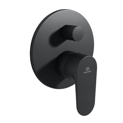Ideal Standard Cerafine O két funkciós falsík alatti csaptelep, silk black A7350XG