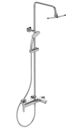 Ideal Standard Cerafine O zuhanyrendszer kádtöltővel rövid felszállócsővel, króm BC525AA