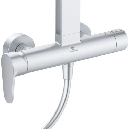 Ideal Standard Ceraflow Alu+ zuhanyrendszer, silver BD584SI