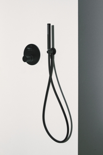 Ideal Standard Ceratherm T100 egy funkciós termosztátos falsík alatti csaptelep, silk black A5813XG