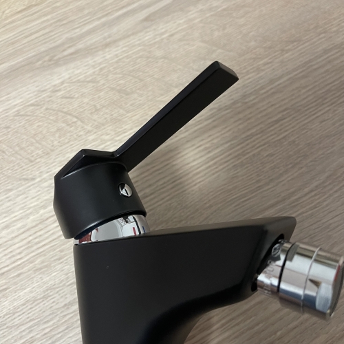 Teka Cuadro Black bidé csaptelep, fekete/króm 38622020N