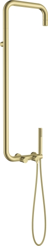 Deante SILIA zuhanyrendszer, szálcsiszolt arany NQS_R4XM
