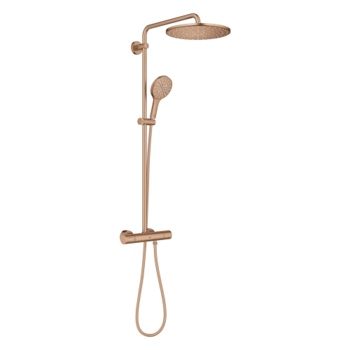 Grohe Rainshower SmartActive 310 termosztátos zuhanyrendszer,  Brushed Warm Sunset 26836DL0